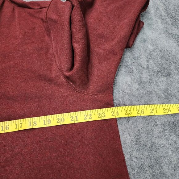 UNTUCKit Corral Men's Quarter Zip Long Sleeve Sweatshirt Red Size XL - Picture 10 of 12